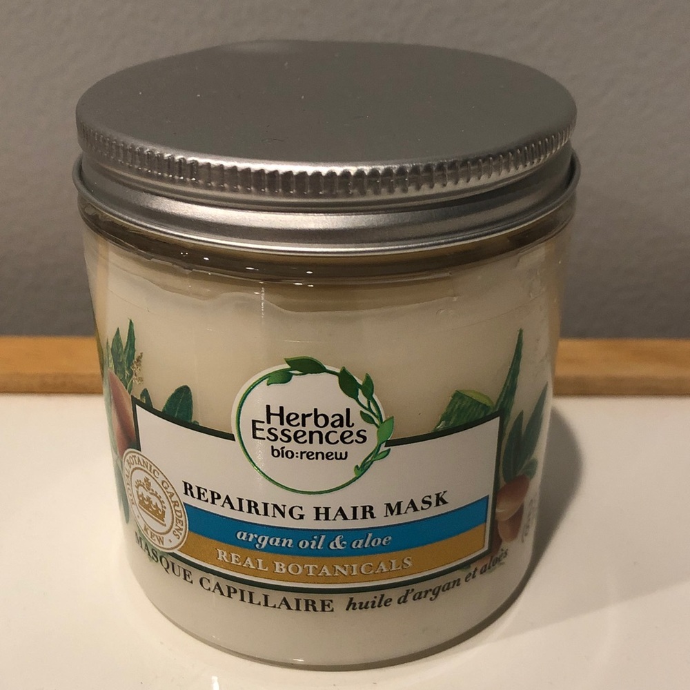 Herbal Essences Argan Oil Aloe Repairing Hair Mask Real Botanicals 8 fl oz